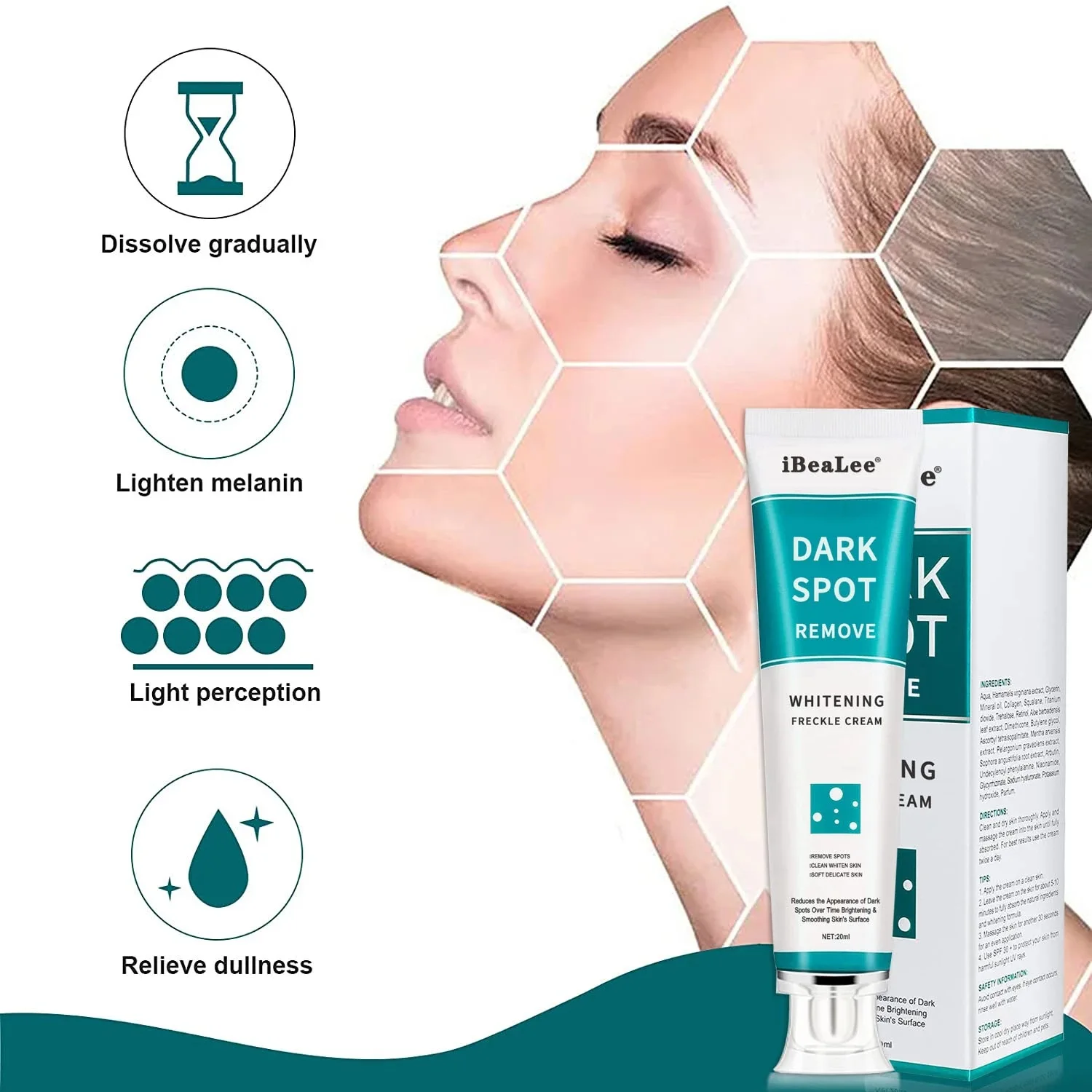 Melasma Brightening Face Cream - Ceramide Moisturizer 评论和价格