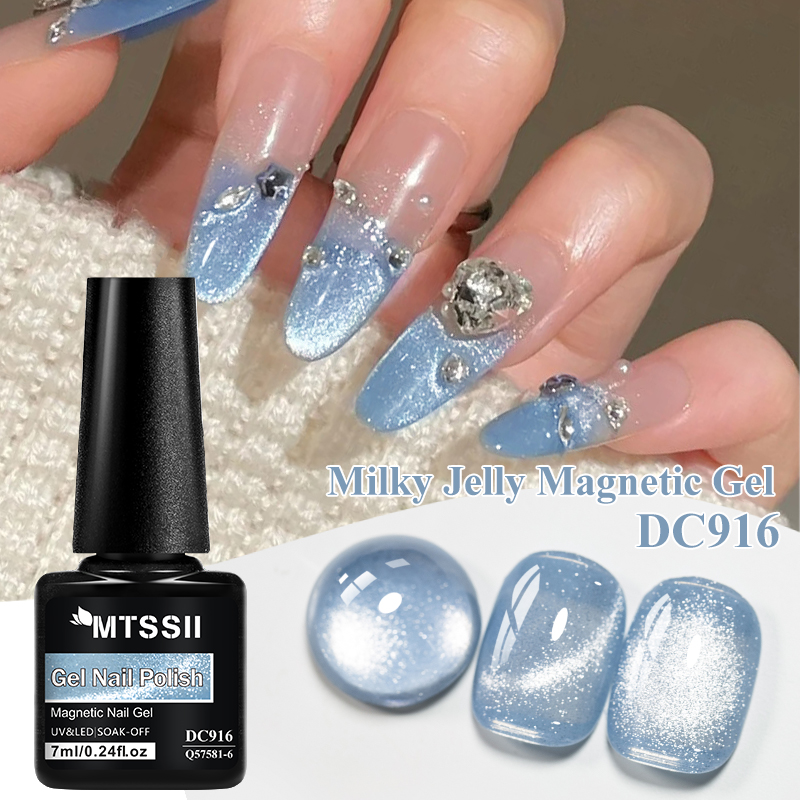 7ml Milky Jelly Silvery Blue M - Cucumber Cooling Gel 评论和价格