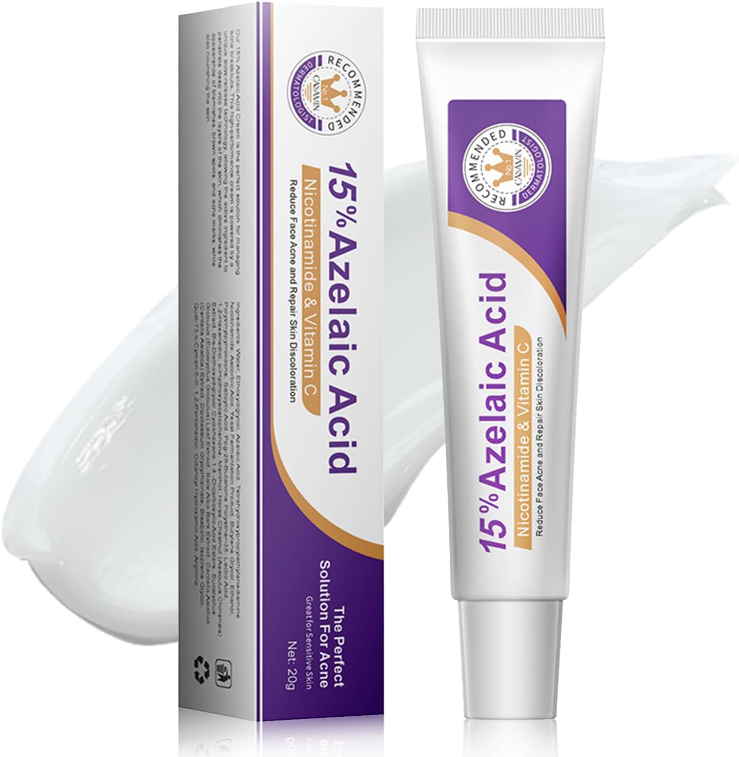 15% Azelaic Acid Facial Serum, - Azelaic Acid Serum 评论和价格